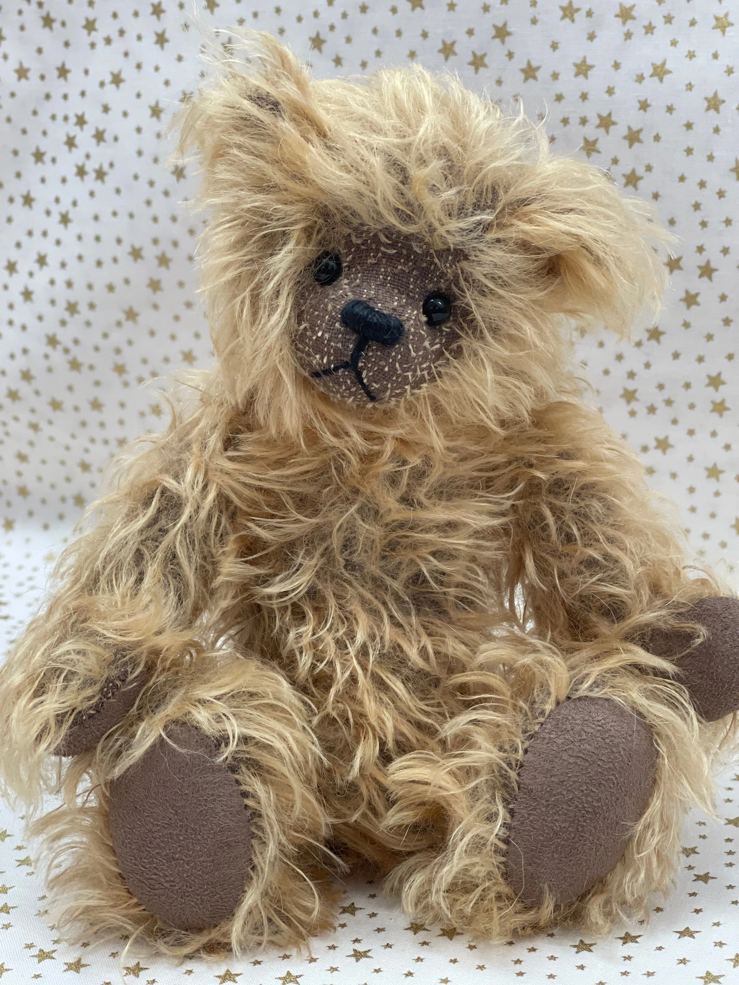 Mohair Teddy Bear Making Kit - Carly 25cm Bear