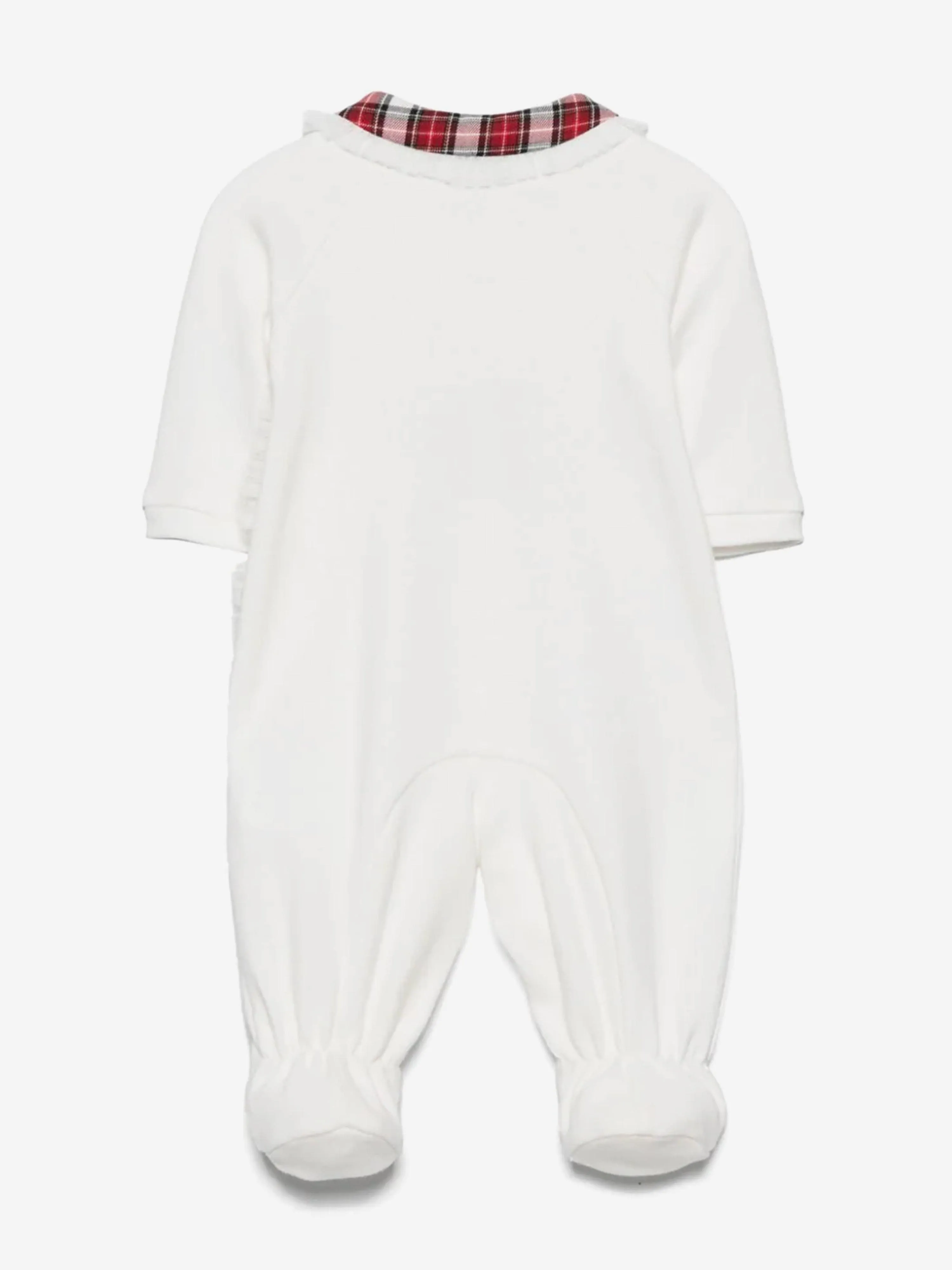 Monnalisa Baby Girls Teddy Babygrow in White