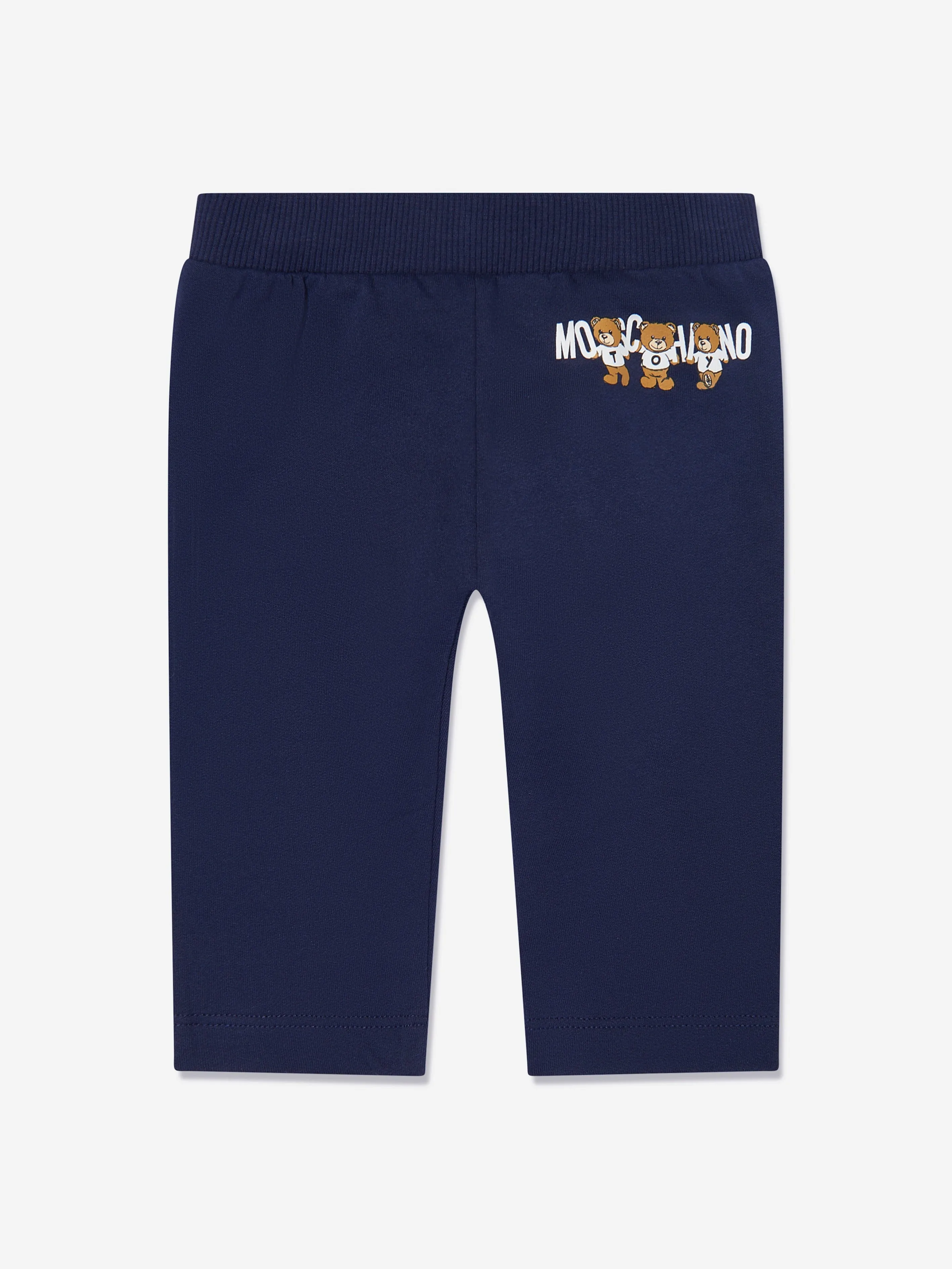 Moschino Baby Bear Logo Tracksuit in Navy