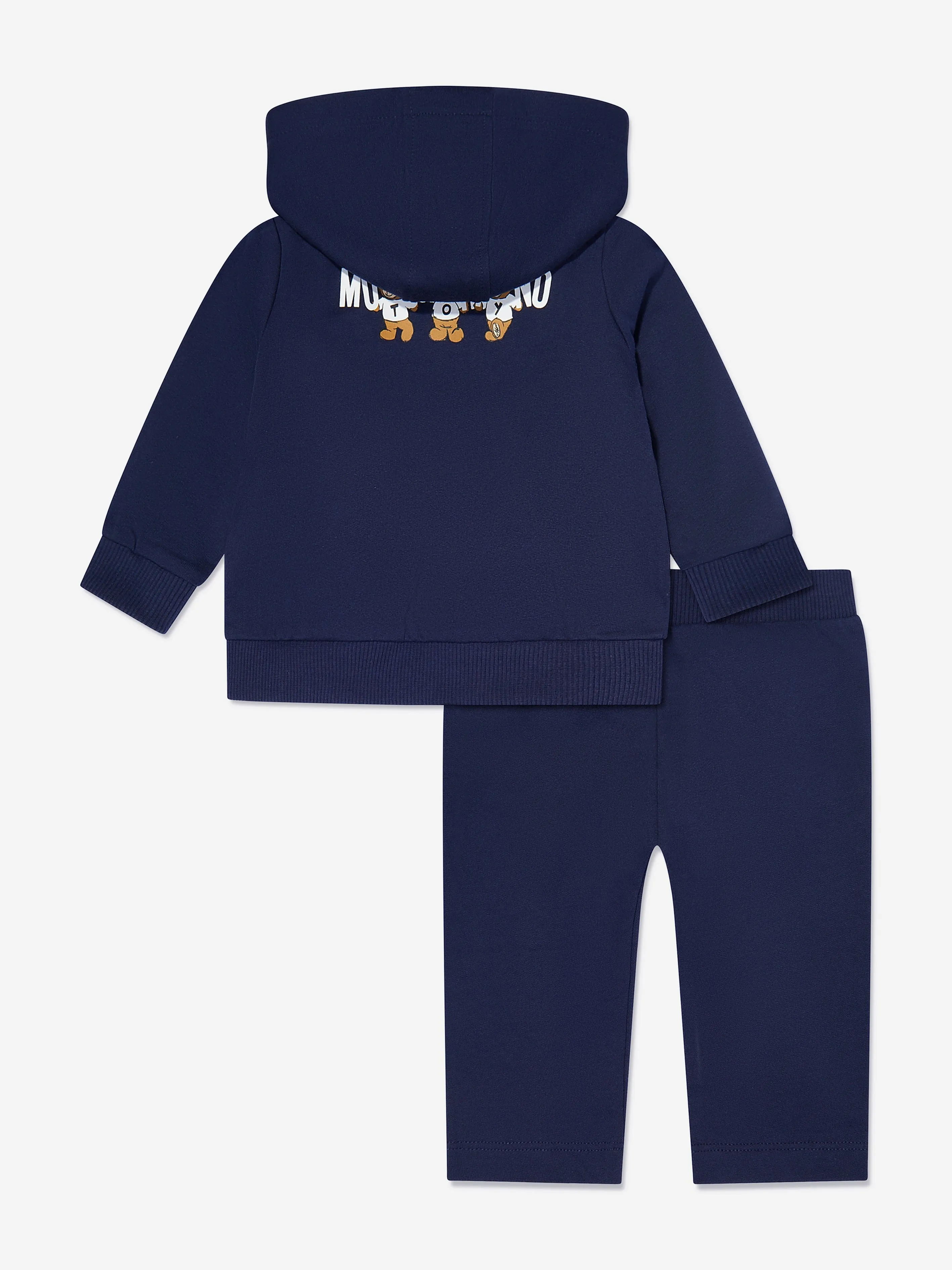 Moschino Baby Bear Logo Tracksuit in Navy