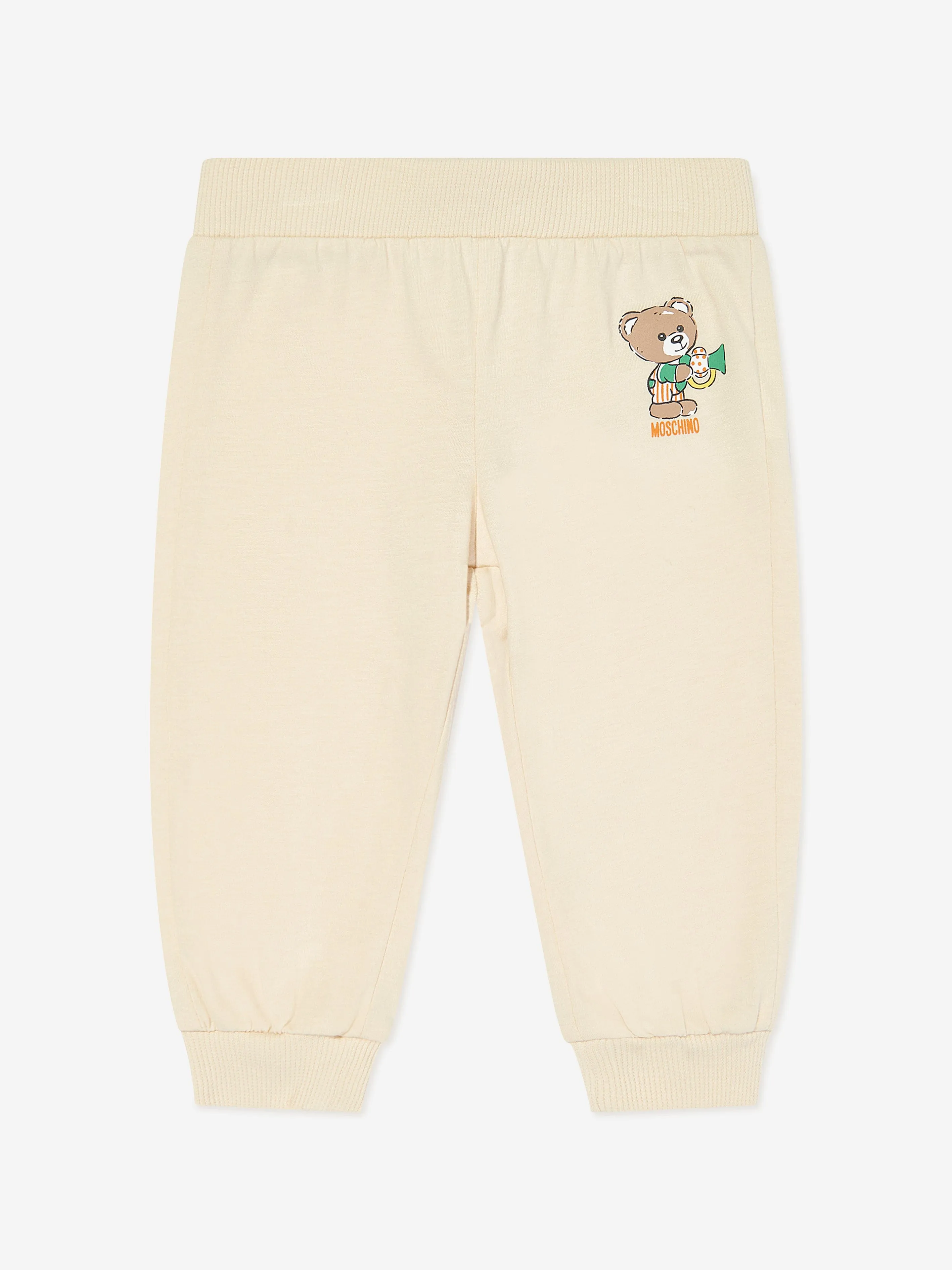 Moschino Baby Bear Trouser Set in Ivory