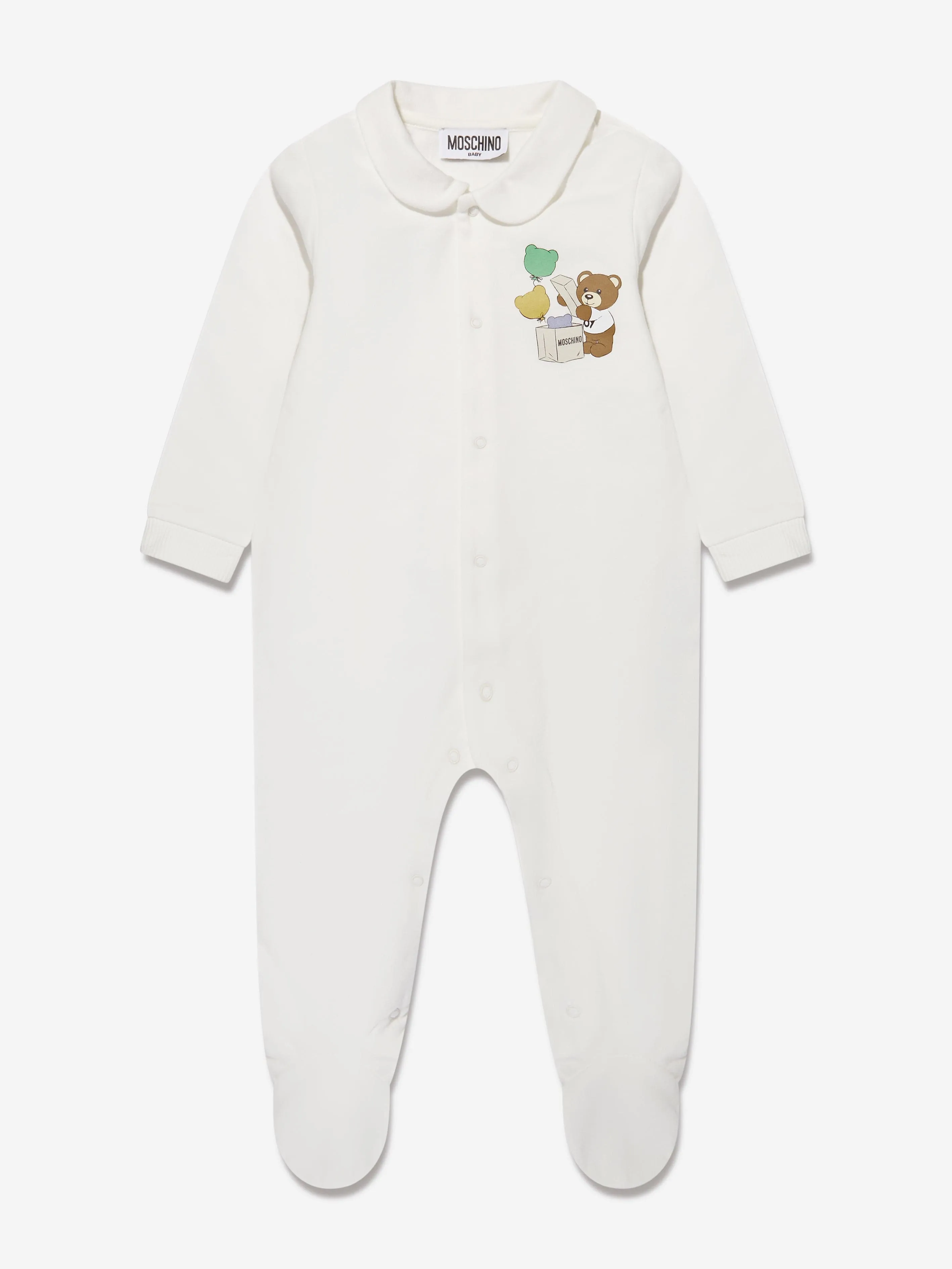 Moschino Baby Boys Babygrows Gift Set in Blue