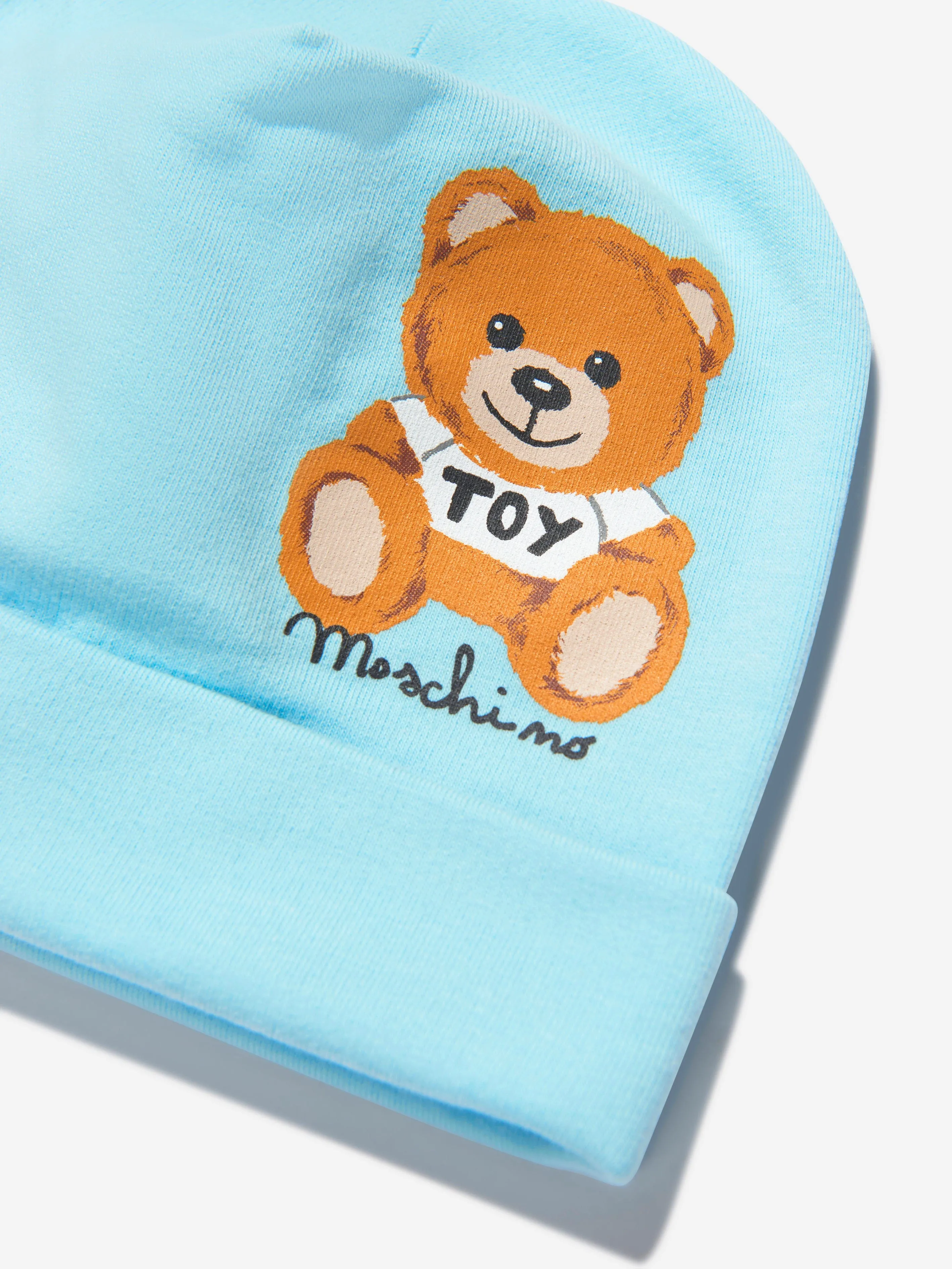 Moschino Baby Boys Teddy Bear Logo Hat