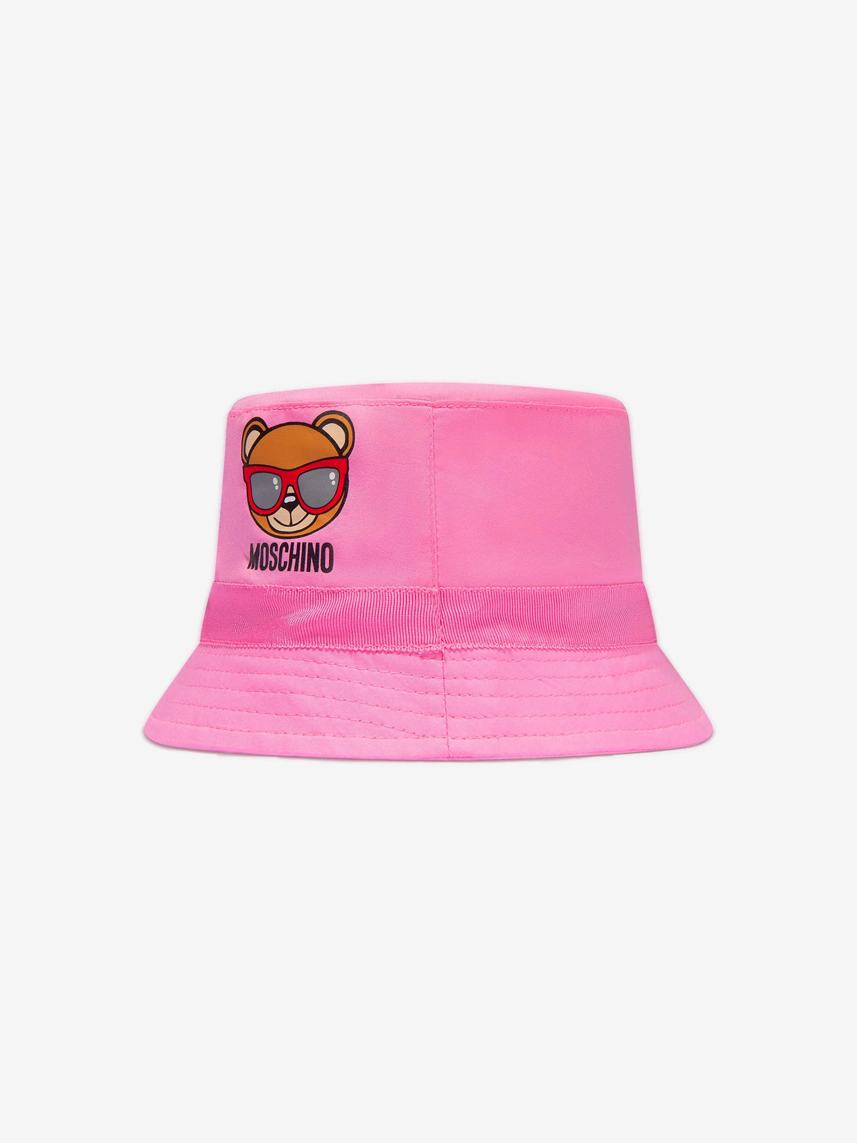 Moschino Baby Girls Cotton Teddy Logo Hat