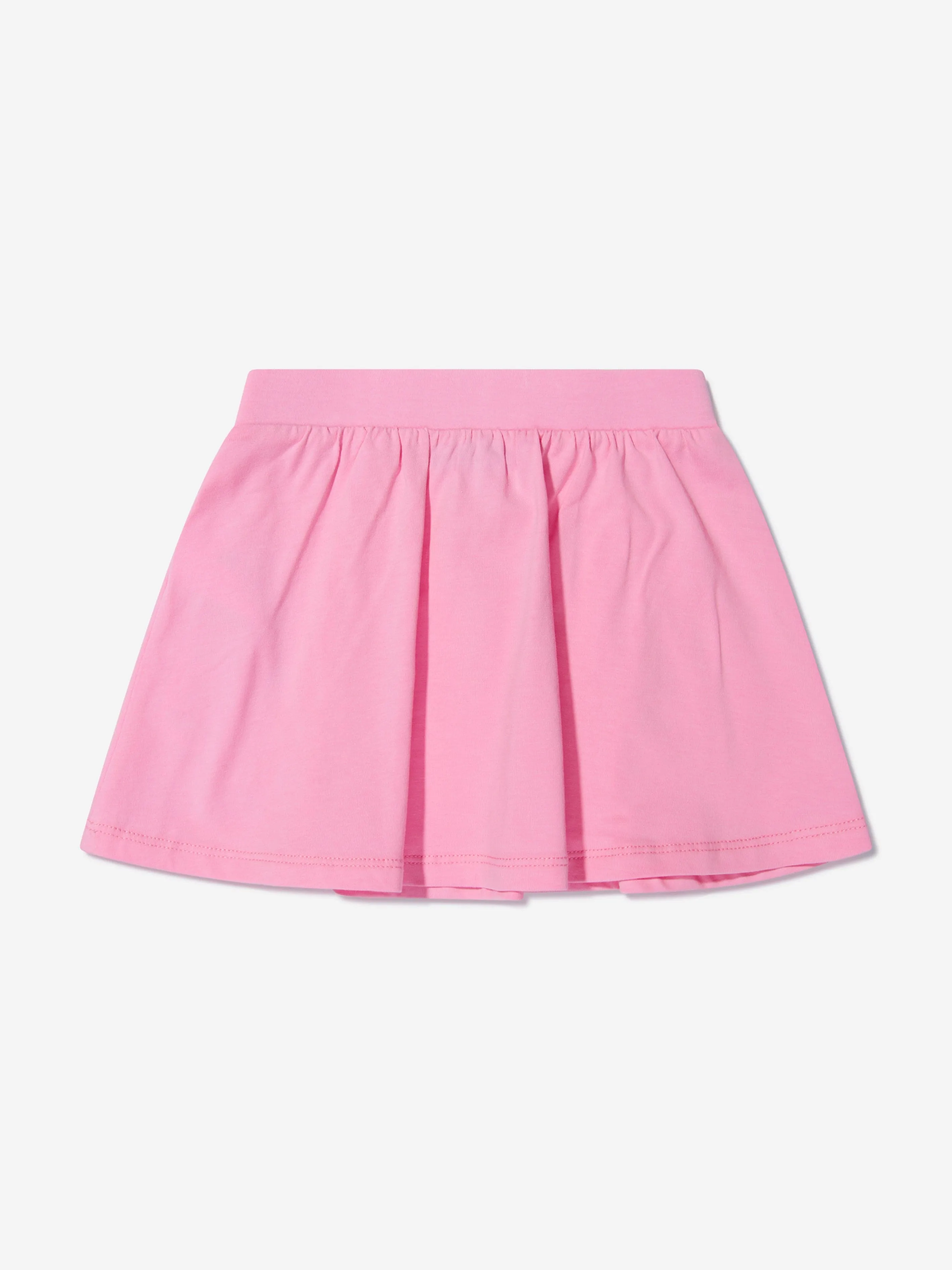 Moschino Baby Girls Cotton Teddy Toy Logo Skirt