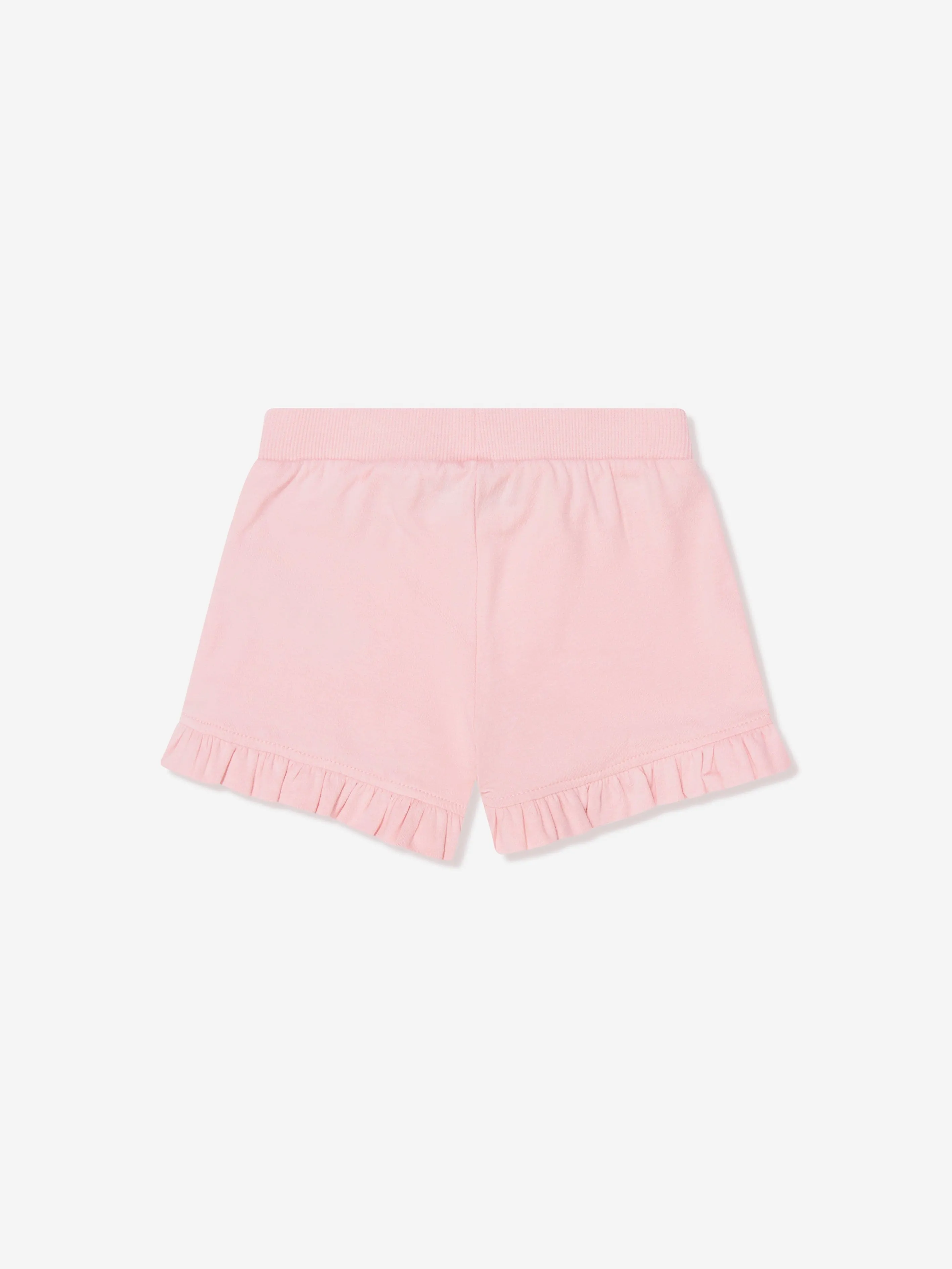 Moschino Baby Girls Teddy Logo Shorts in Pink