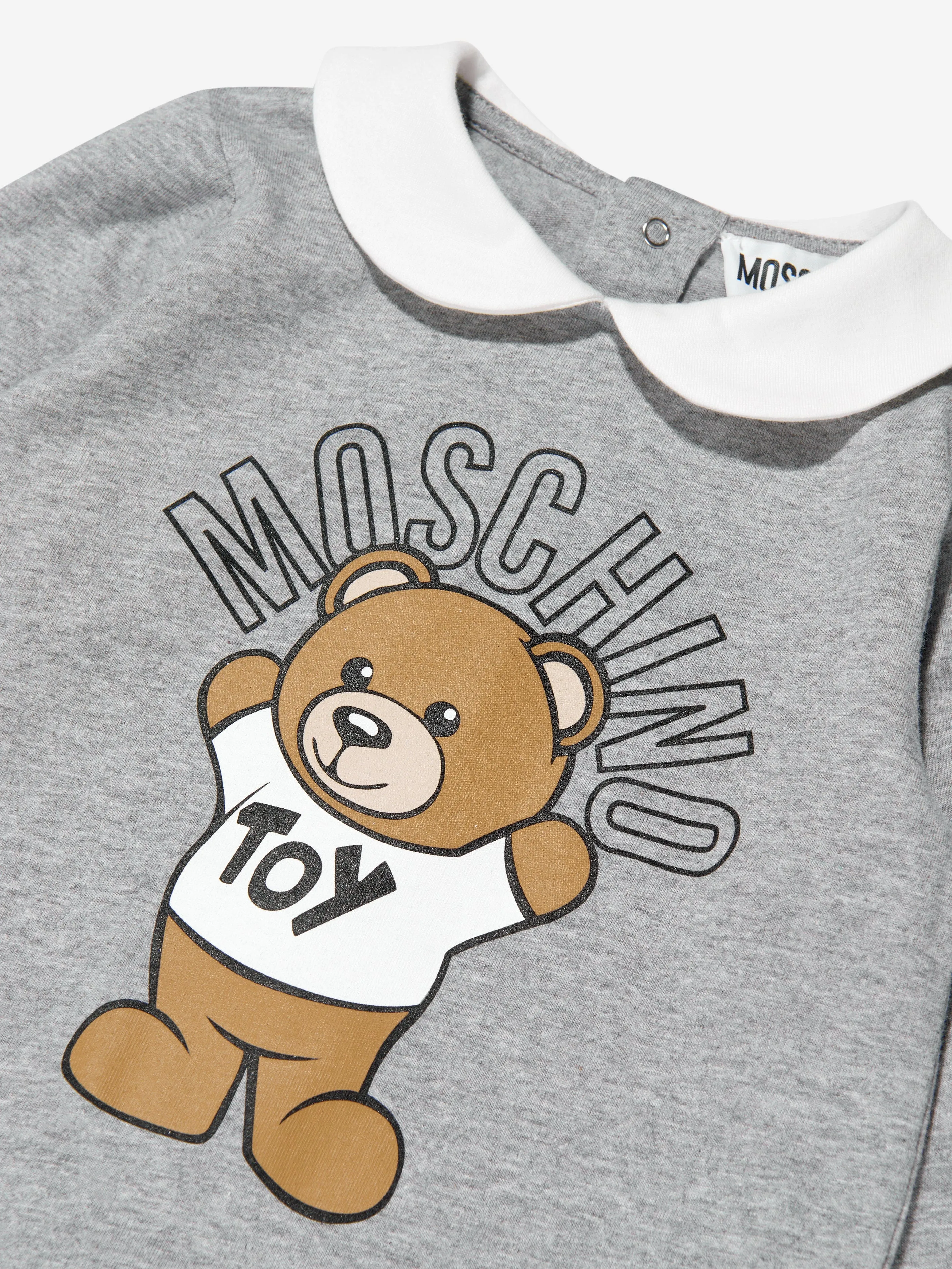 Moschino Baby Teddy Bear Babygrow In A Gift Box