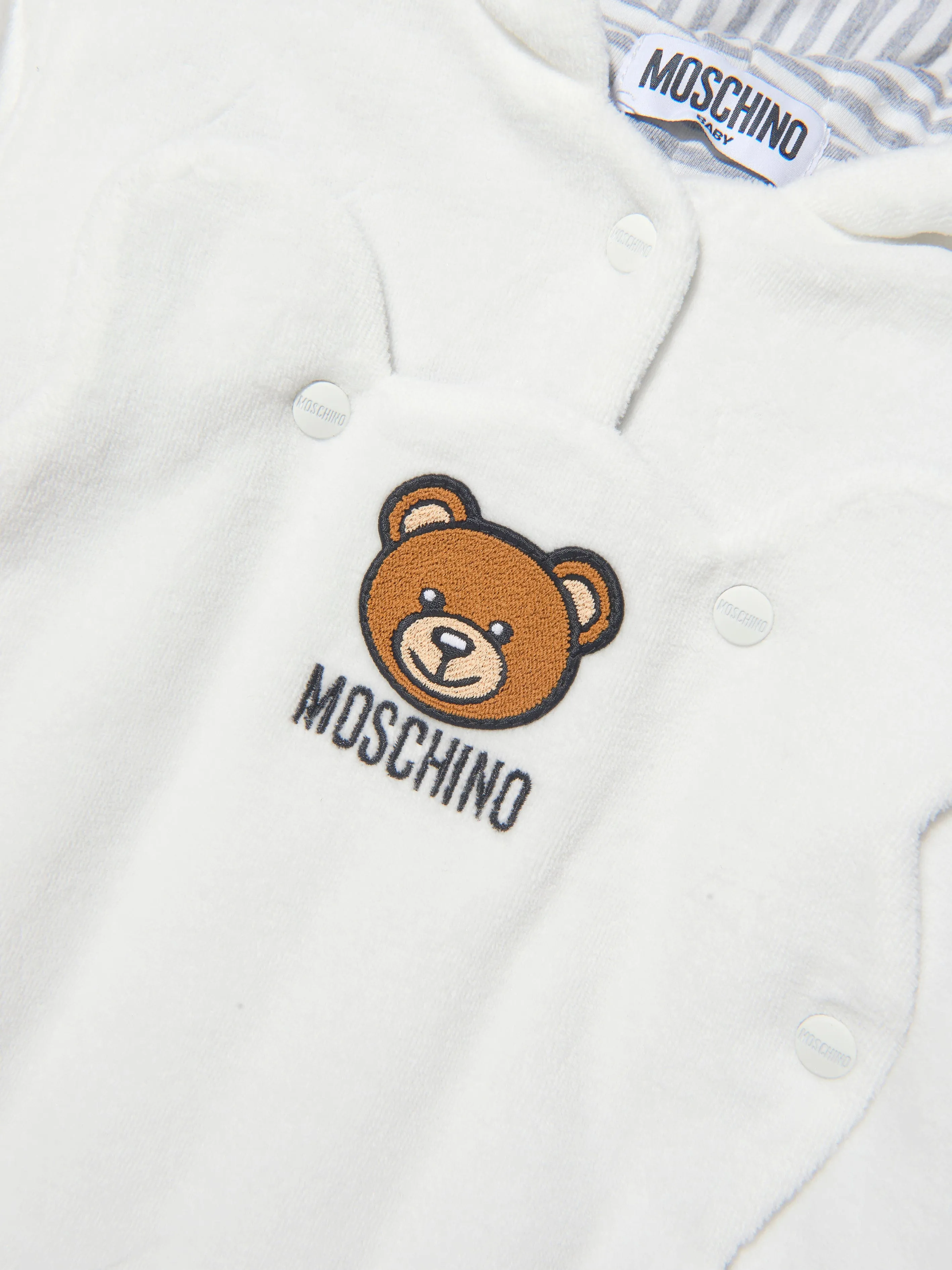 Moschino Baby Teddy Bear Babygrow