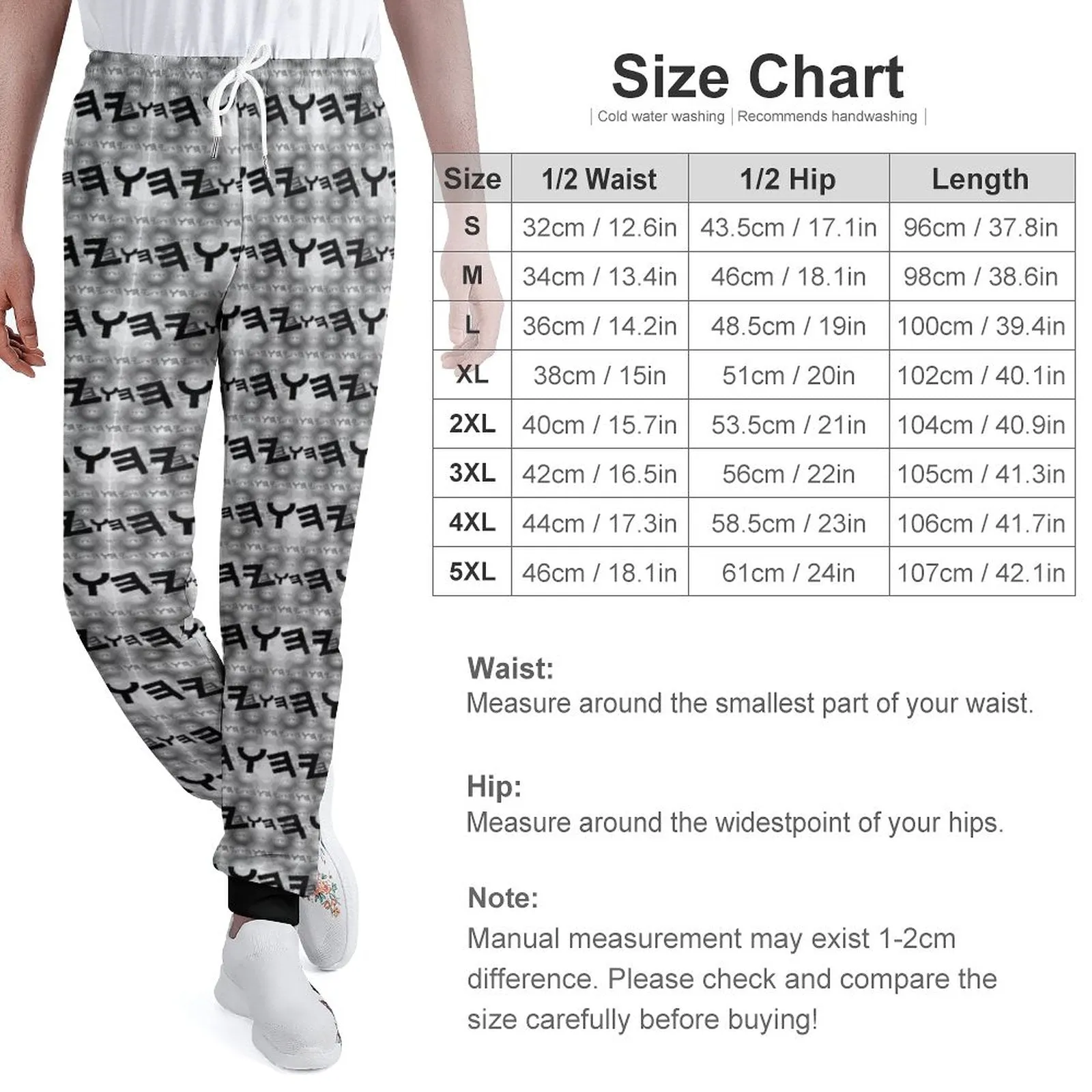 Most High God - Yahuah 01-01 Black Men's Designer Sweatpants