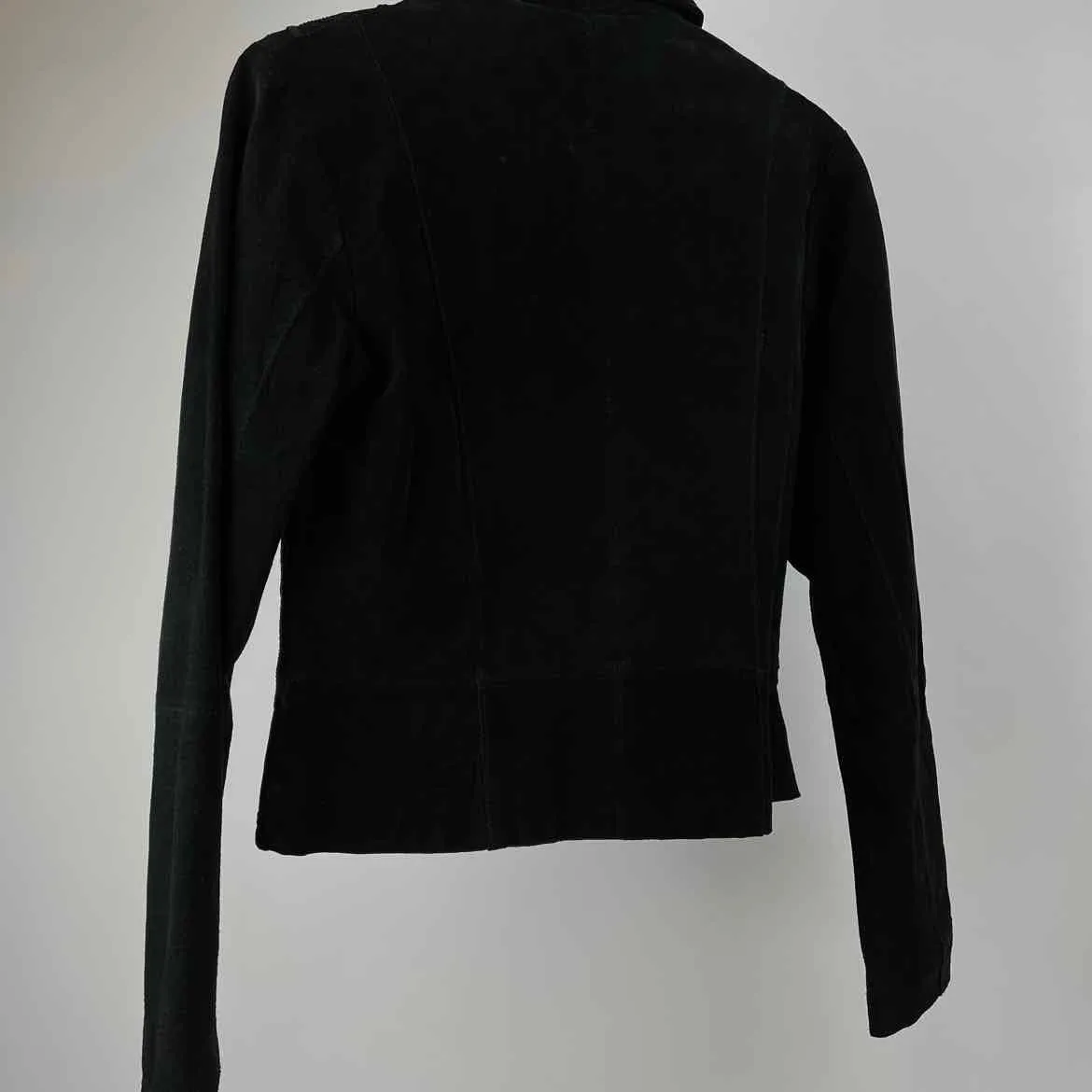 Neutral Zone Size S Black Leather Coat