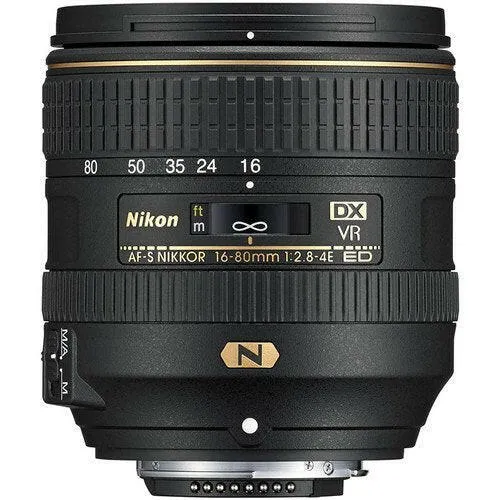 Nikon 16-80mm f/2.8-4E AF-S DX NIKKOR ED VR Lens