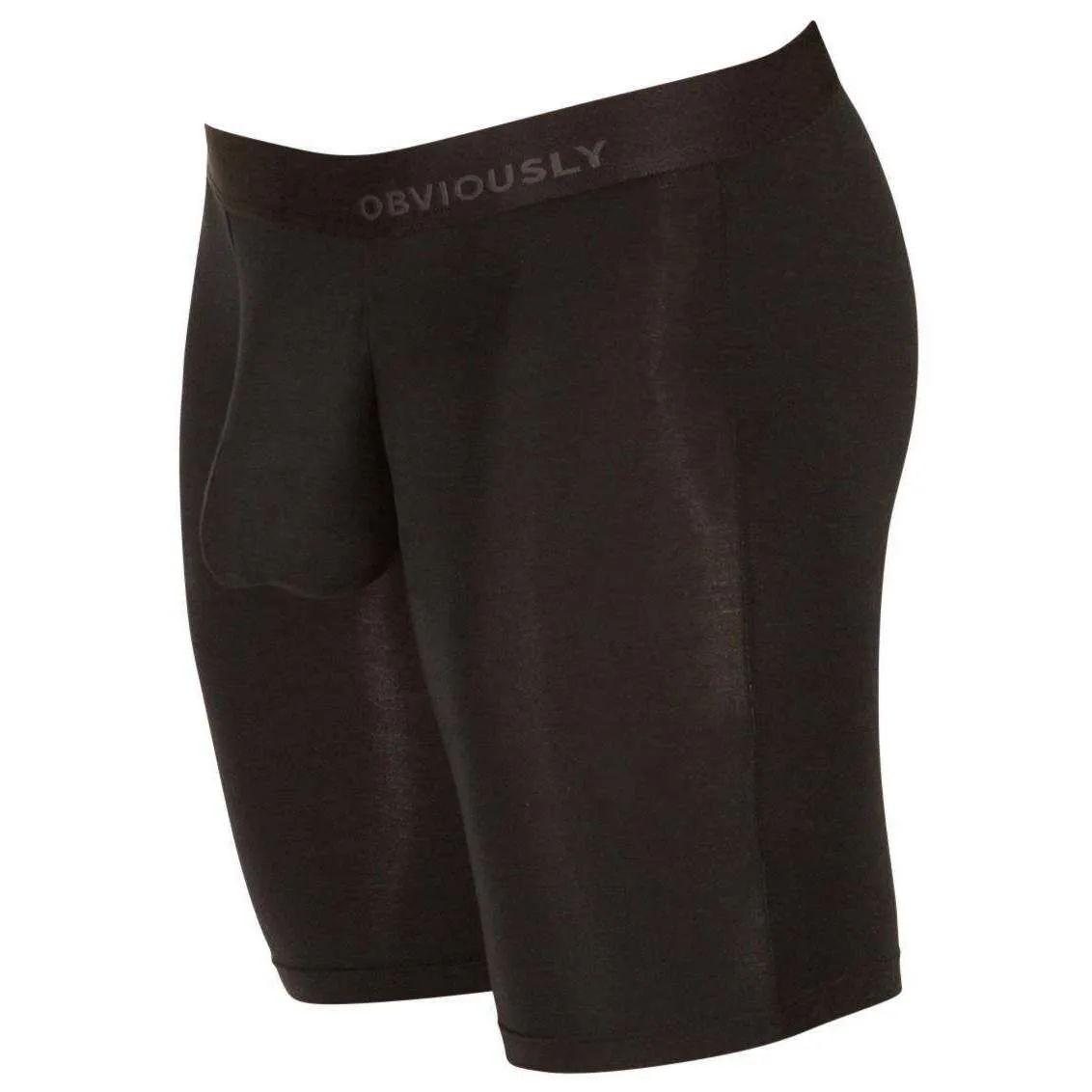 Obviously PrimeMan AnatoMAX Boxer Brief 9inch Leg - Black