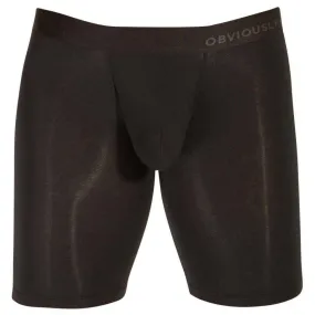 Obviously PrimeMan AnatoMAX Boxer Brief 9inch Leg - Black