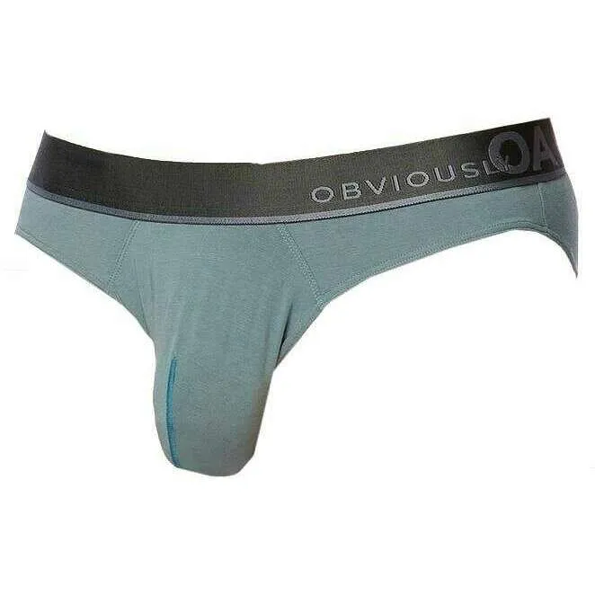 Obviously PrimeMan Hipster Brief - Slate Grey