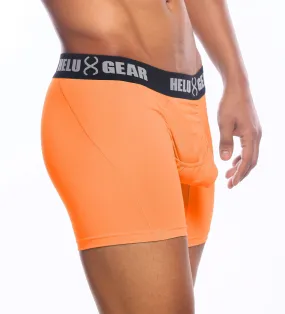 Orange Microfiber Boxer Brief