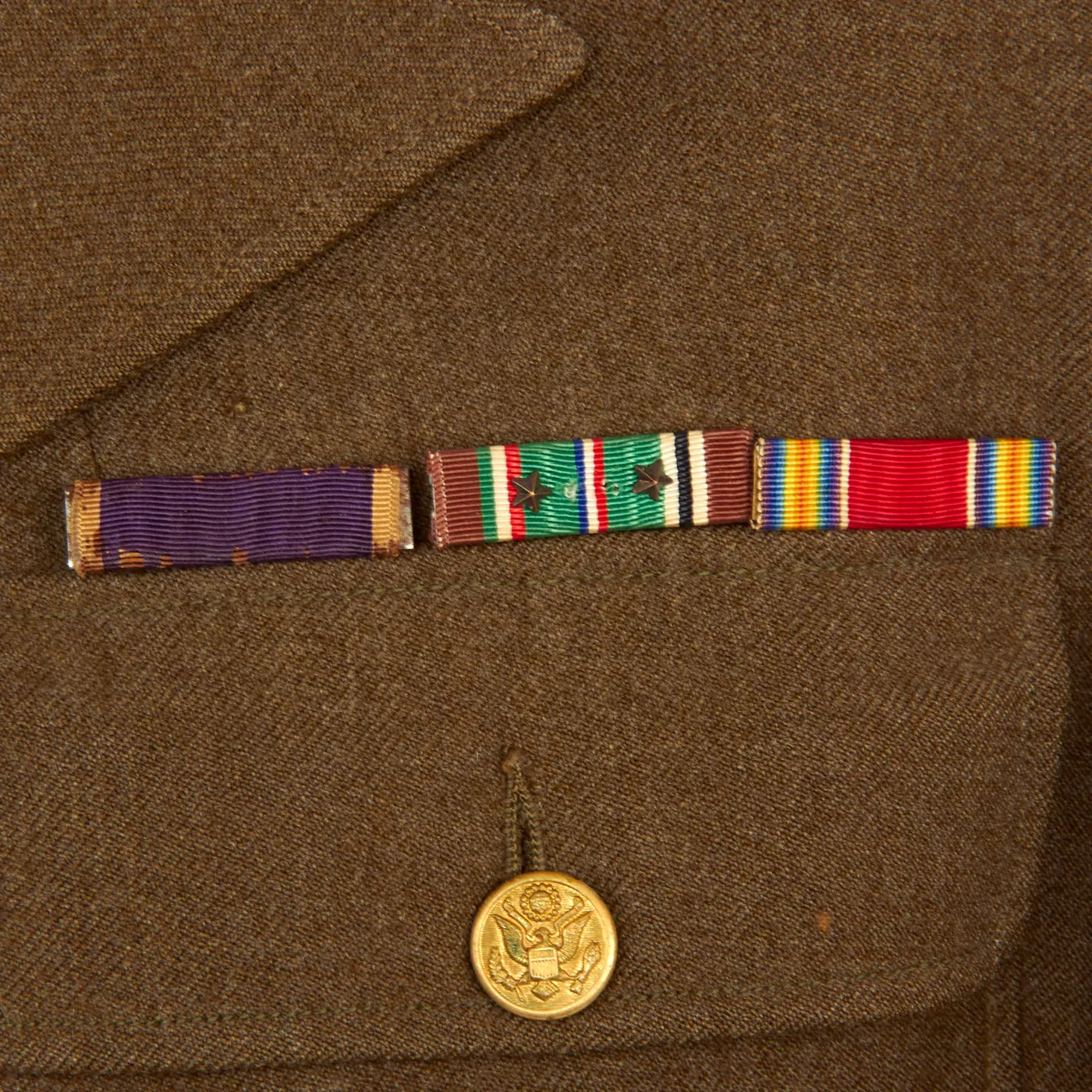 Original WWII U.S. Army 1st Ranger Battalion “Darby’s Rangers” Uniform Coat with Documentation attributed to PFC Robert Allen