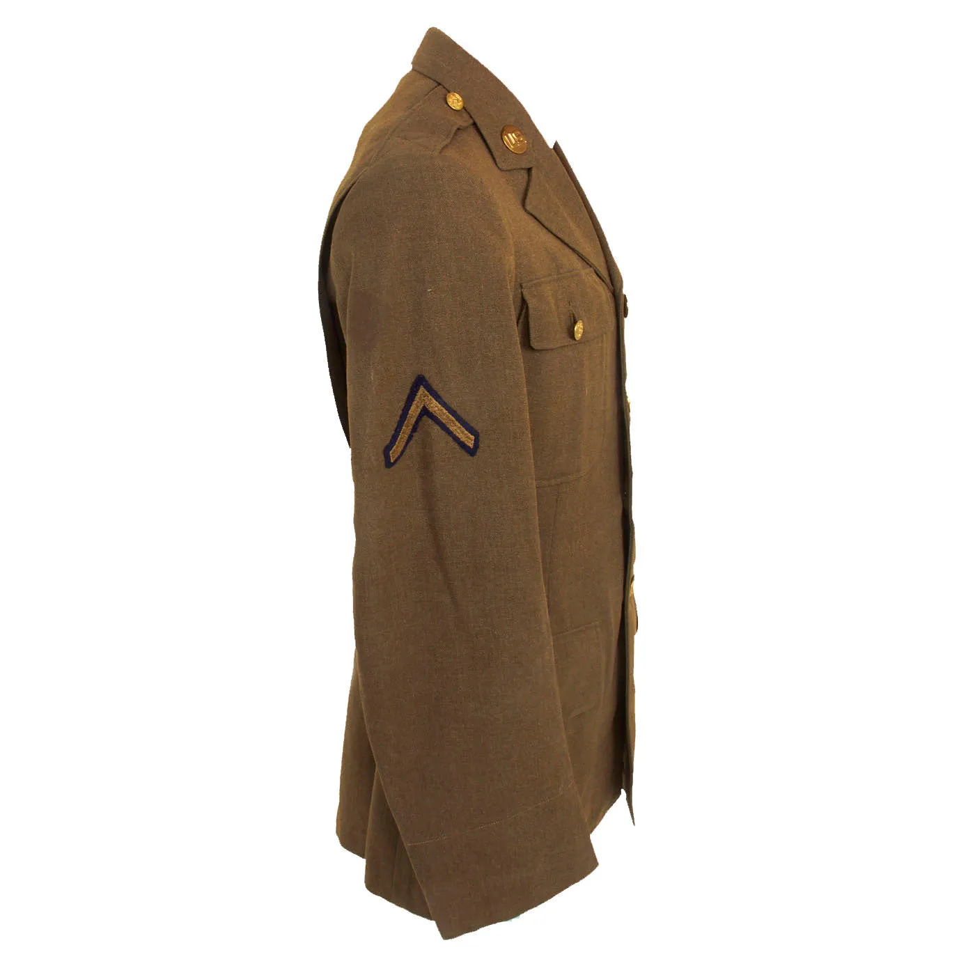 Original WWII U.S. Army 1st Ranger Battalion “Darby’s Rangers” Uniform Coat with Documentation attributed to PFC Robert Allen