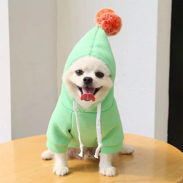 Pat and Pet Emporium | Pet Costumes | Novelty Winter Hoodies