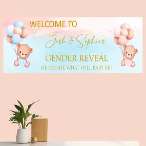 Personalised Baby Shower Party Banner