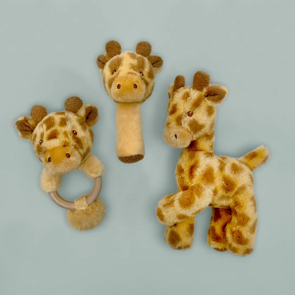 Personalised My First Year Giraffe Hamper, Neutral