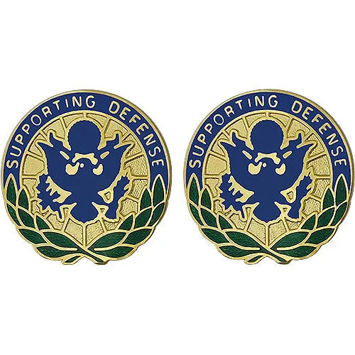 Personnel Intelligence DOD and Joint Activity Unit Crest (Supporting Defense) - Sold in Pairs