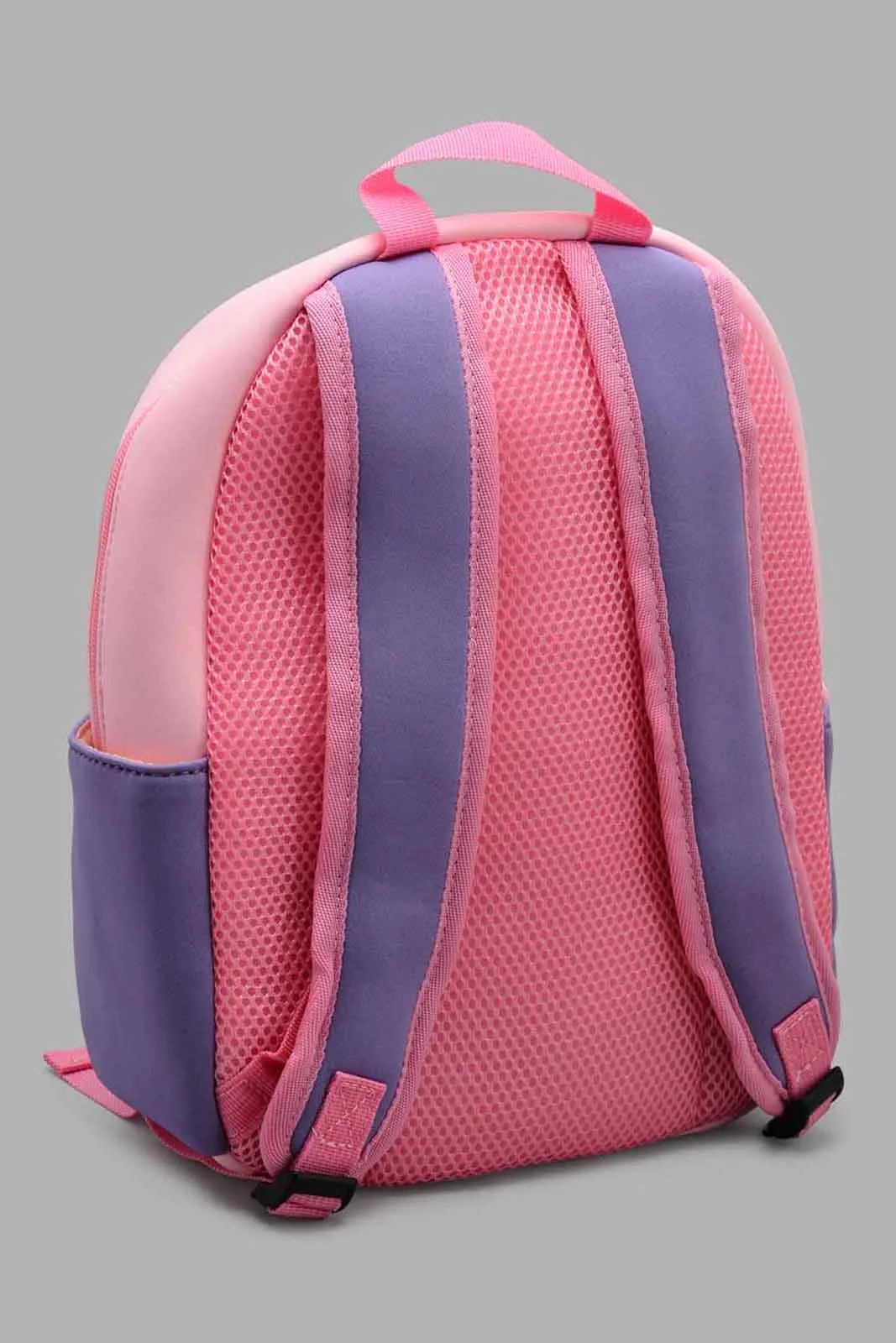 Pink And Purple Teddy Bear Backpack For Girls