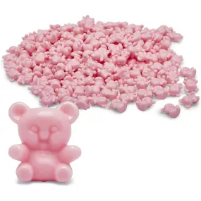 Pink Gender Reveal Party Favors, Mini Teddy Bears (0.35 x 0.65 x 0.3 in, 180 Pack)