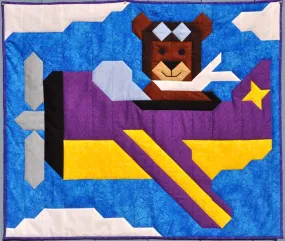 Plane Quilt Pattern CQ-081w  - Wholesale Product