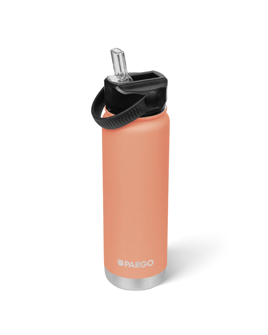 Project Pargo 750mL Insulated Bottle w/ Straw Lid - Coral Pink