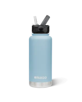 Project Pargo 950mL Insulated Bottle w/ Straw Lid - Bay Blue