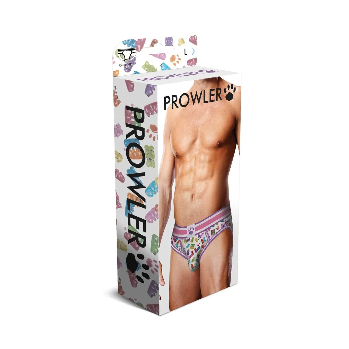 Prowler Gummy Bear Open Brief - Medium (Multi Color)