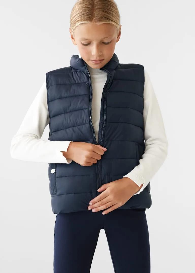 Quilted gilet