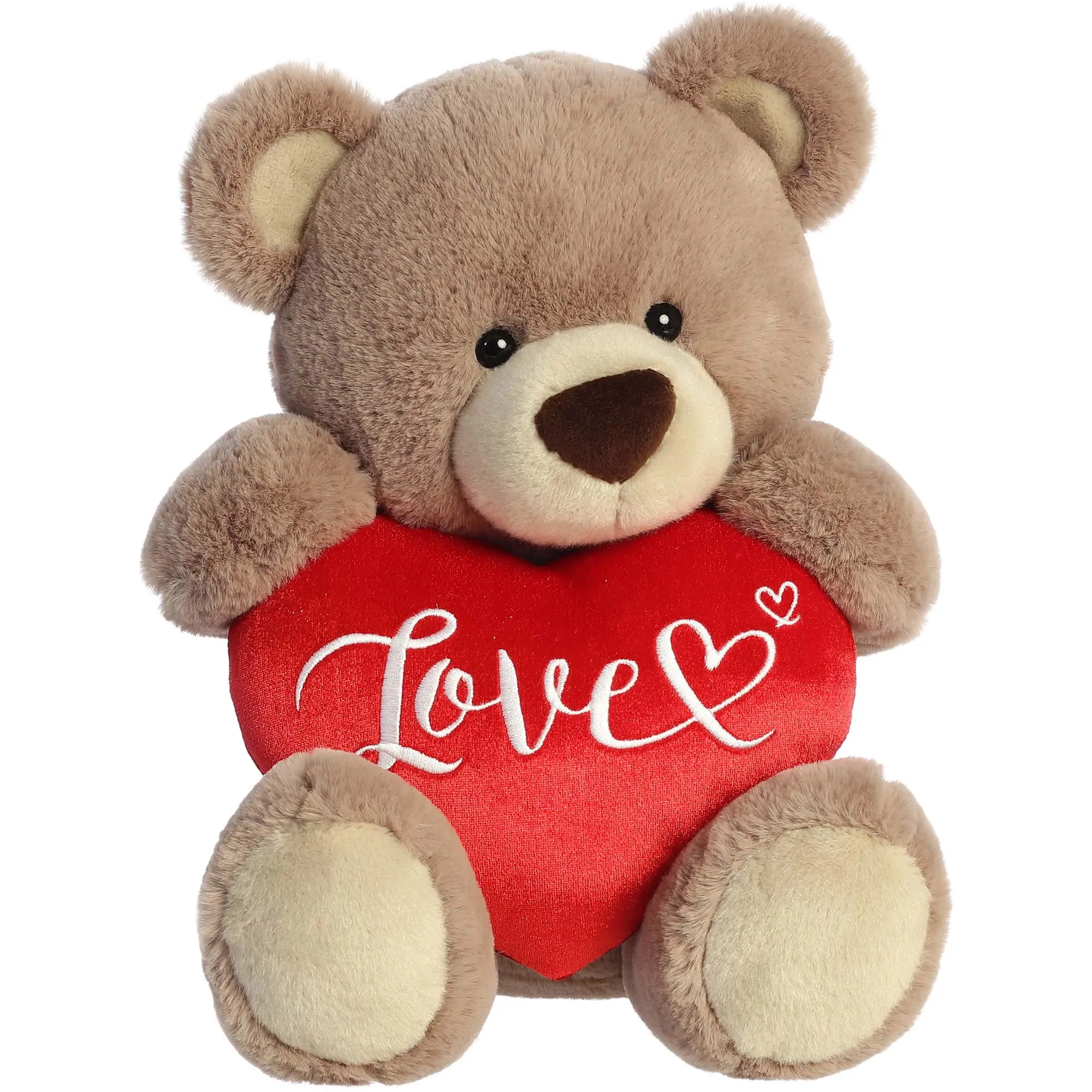 "Love" Plush Teddy Bear, 15 Inches, 1 Count