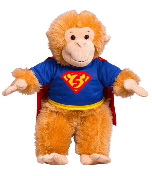 "Unleash Your Inner Hero with Bear I Can Hero Tee with Cape for Teddy Bears"