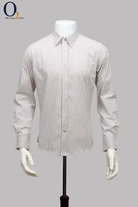 Rag Bone Charles Striped Shirt Whitepinkblue