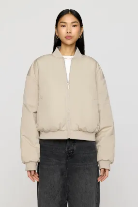 Reversible Girlfriend Bomber Jacket - Pebble And Truffle