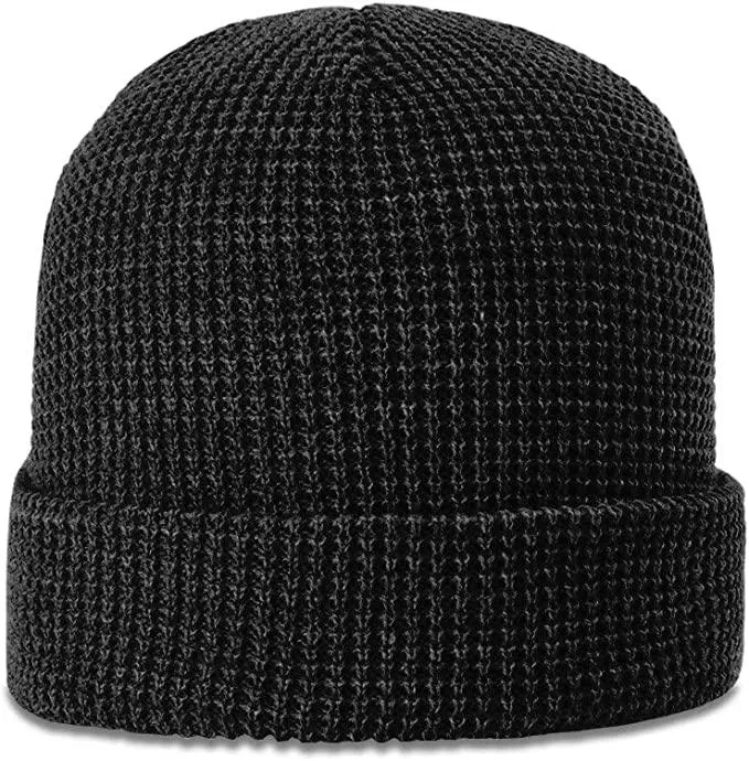 Richardson 146 Waffle Knit Beanie Blank Beanie Stocking Hat