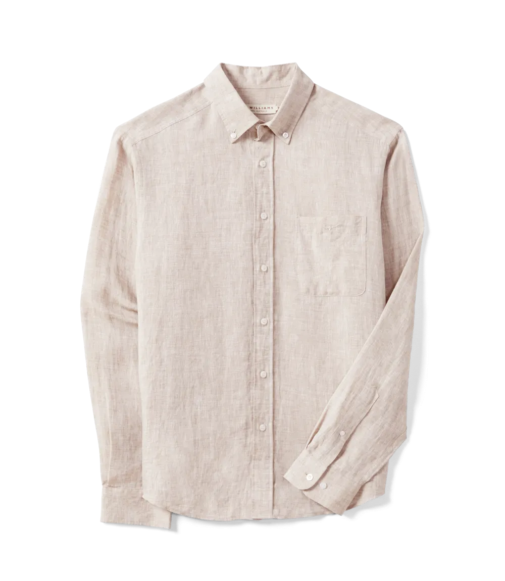 R.M.Williams - Classic Shirt - Linen - Oatmeal