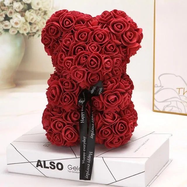 Rose Teddy Bear