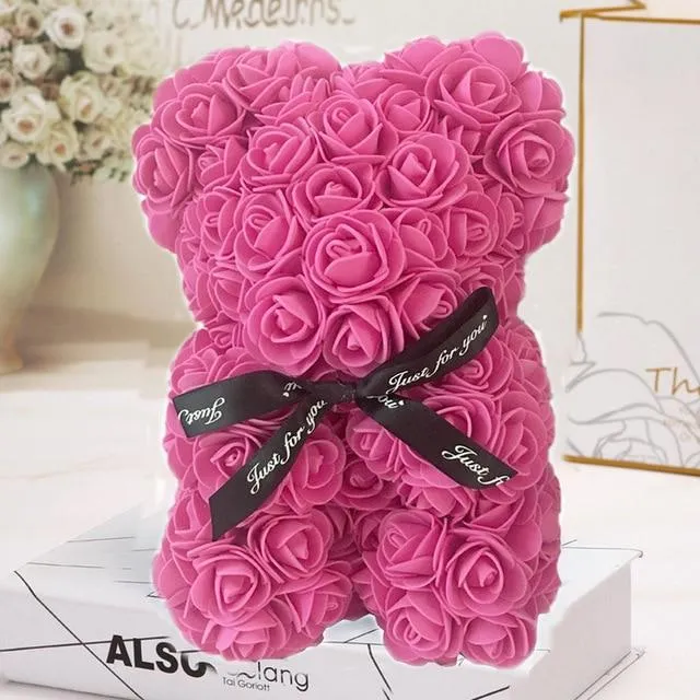 Rose Teddy Bear