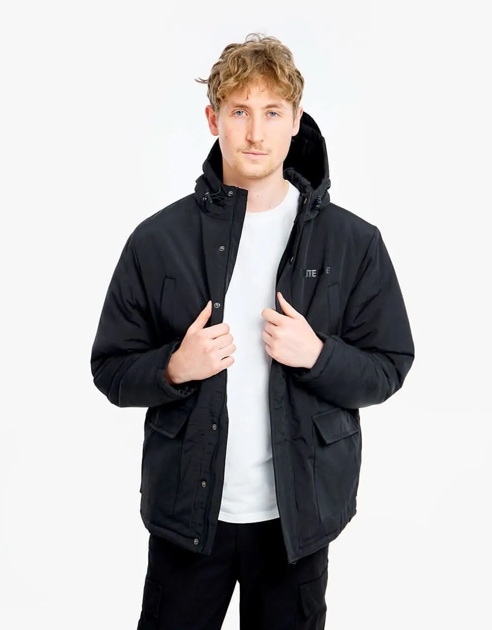 Route One Utility Jacket - Black