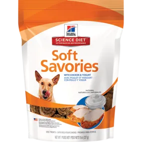 Science Diet Soft Savories with Chicken & Yogurt Dog Treats