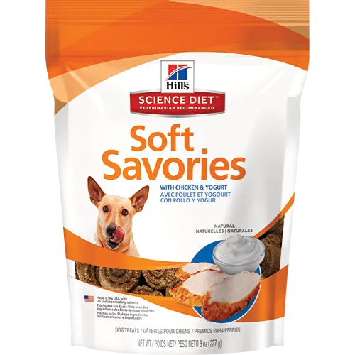 Science Diet Soft Savories with Chicken & Yogurt Dog Treats