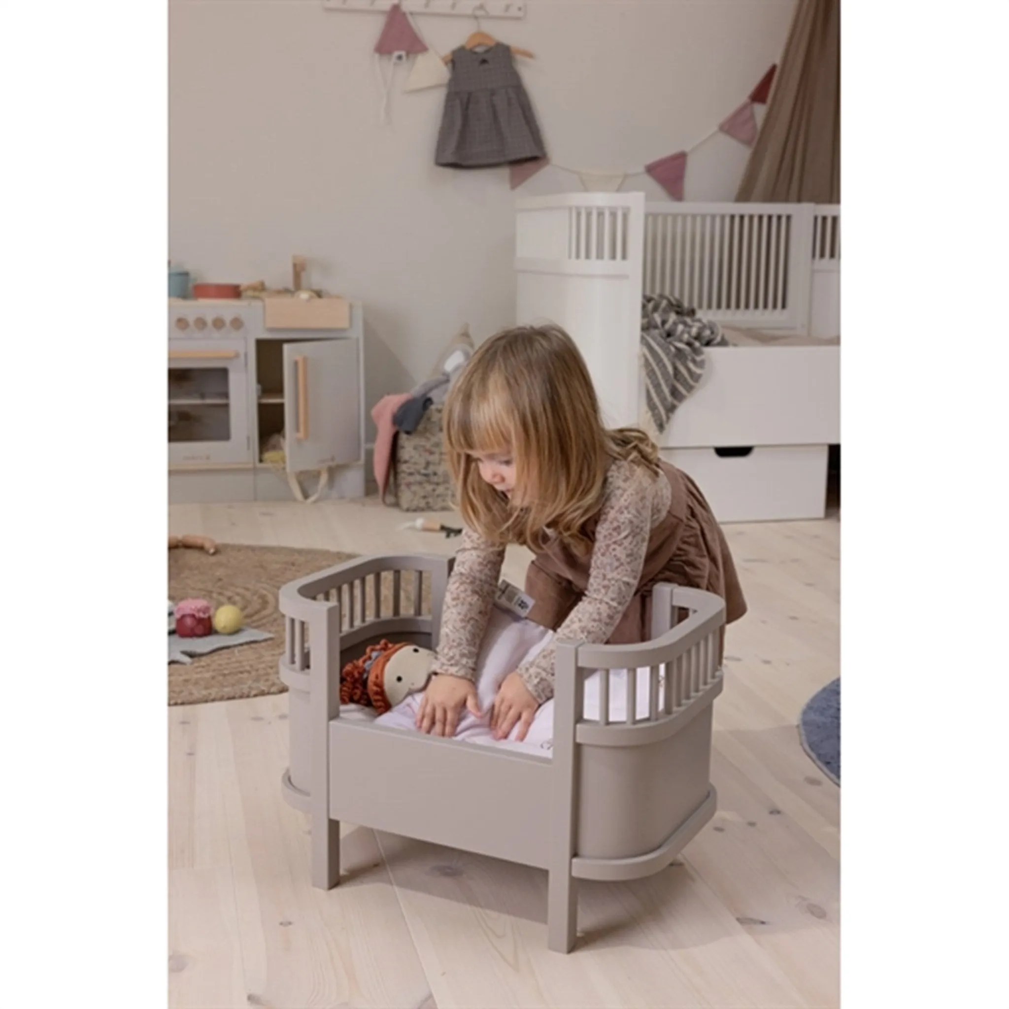 Sebra Doll's Bed Jetty Beige