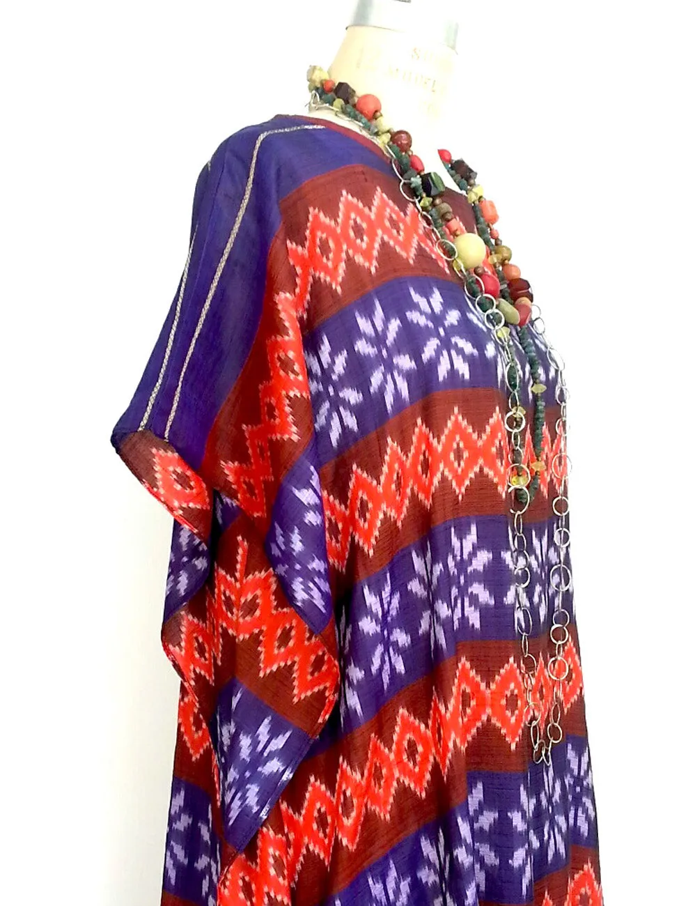 Silk Caftan Almost Famous Collection - Pocahantas