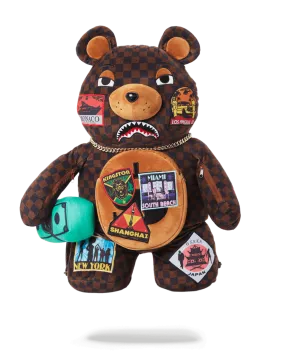 Sprayground Backpack teddy bear Brown