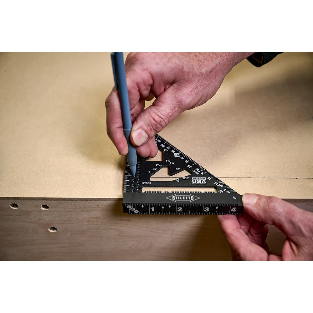 Square - Milwaukee STILETTO® 4-1/2" Trim Square, STSQ4