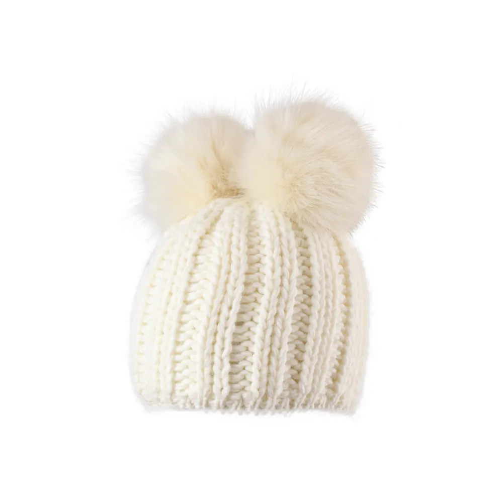 Starling - Teddy Two Pom Beanie