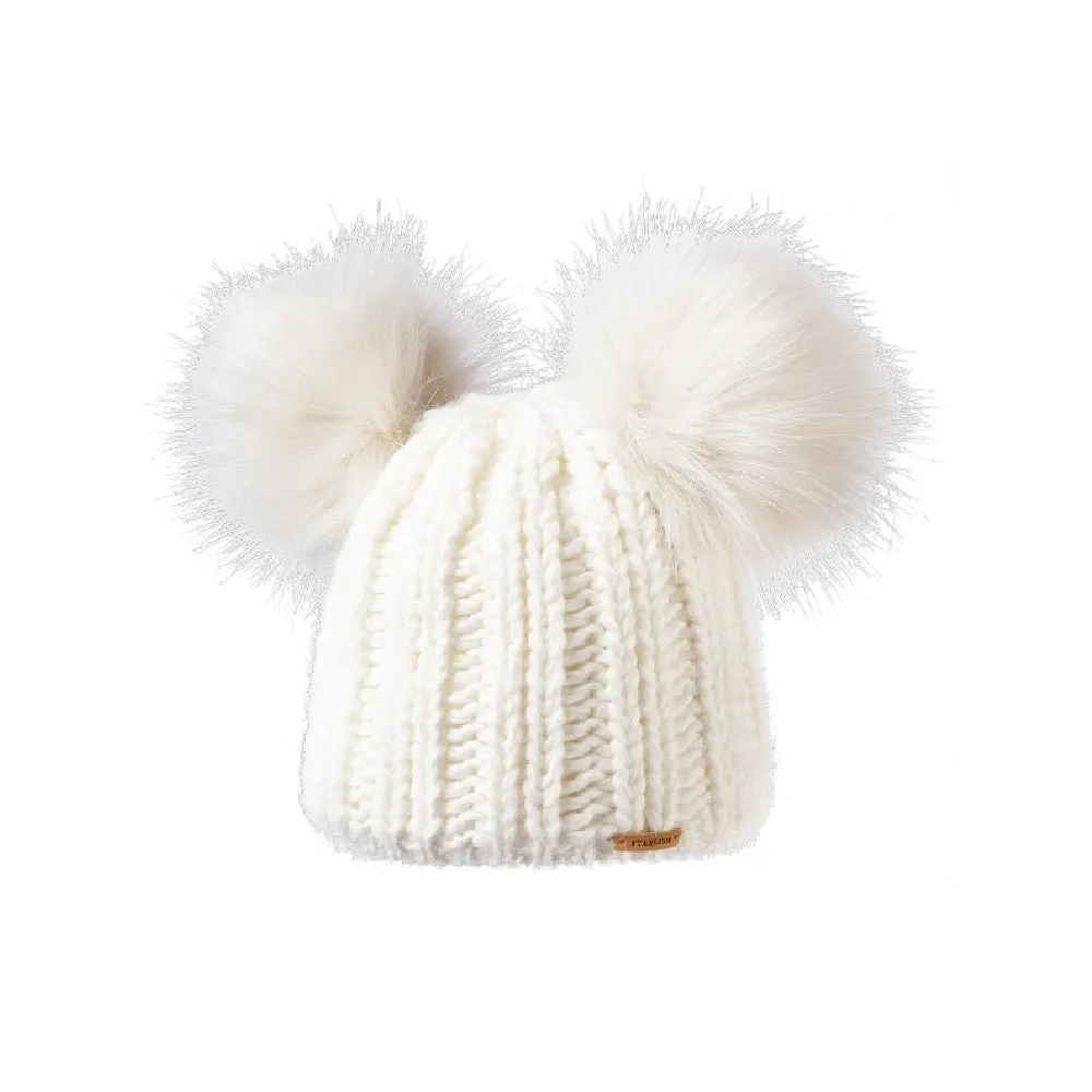 Starling - Teddy Two Pom Beanie