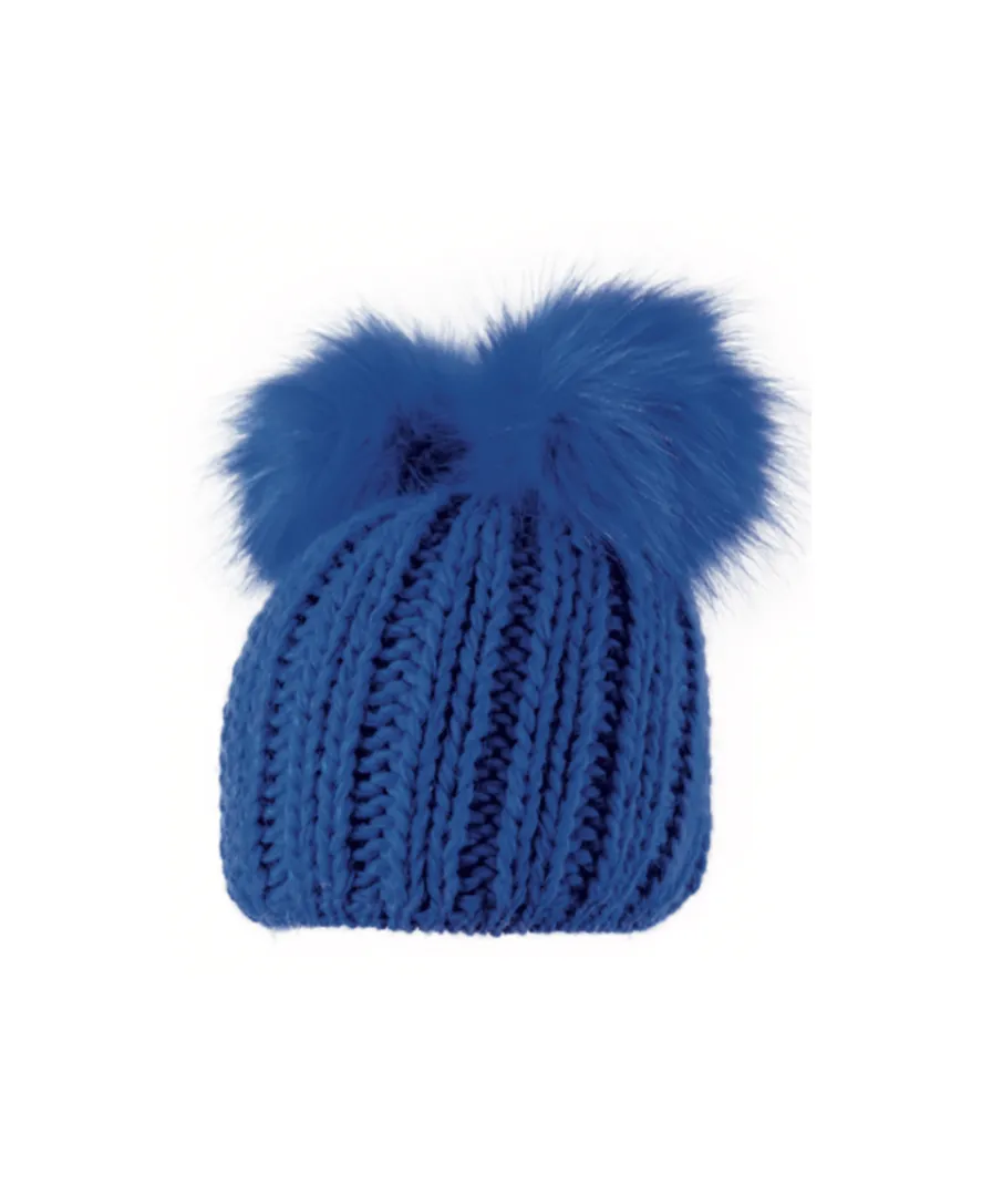 Starling - Teddy Two Pom Beanie